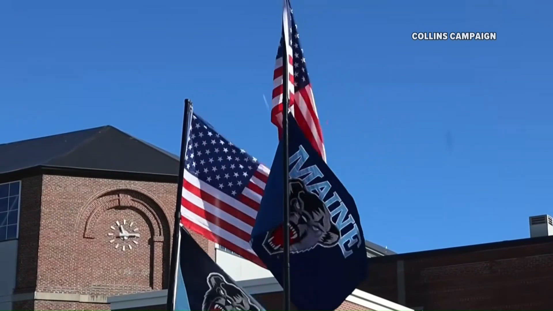 Sen. Collins celebrates homecoming at the University of Maine