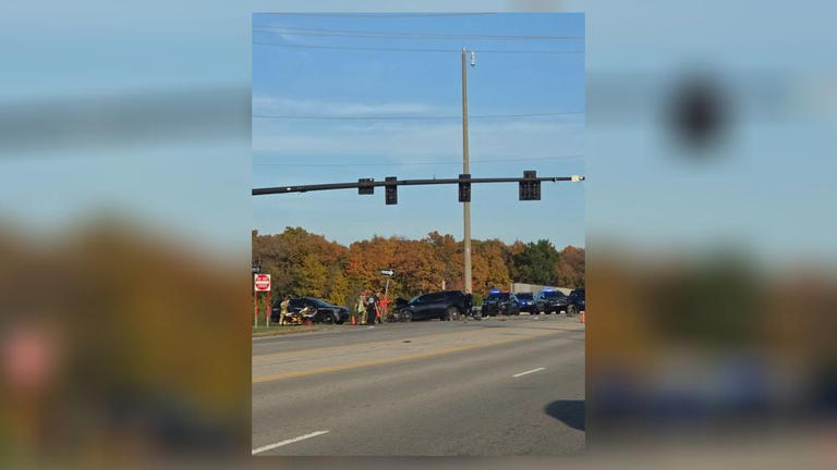 Driver hospitalized after police pursuit ends in crash involving FedEx ...