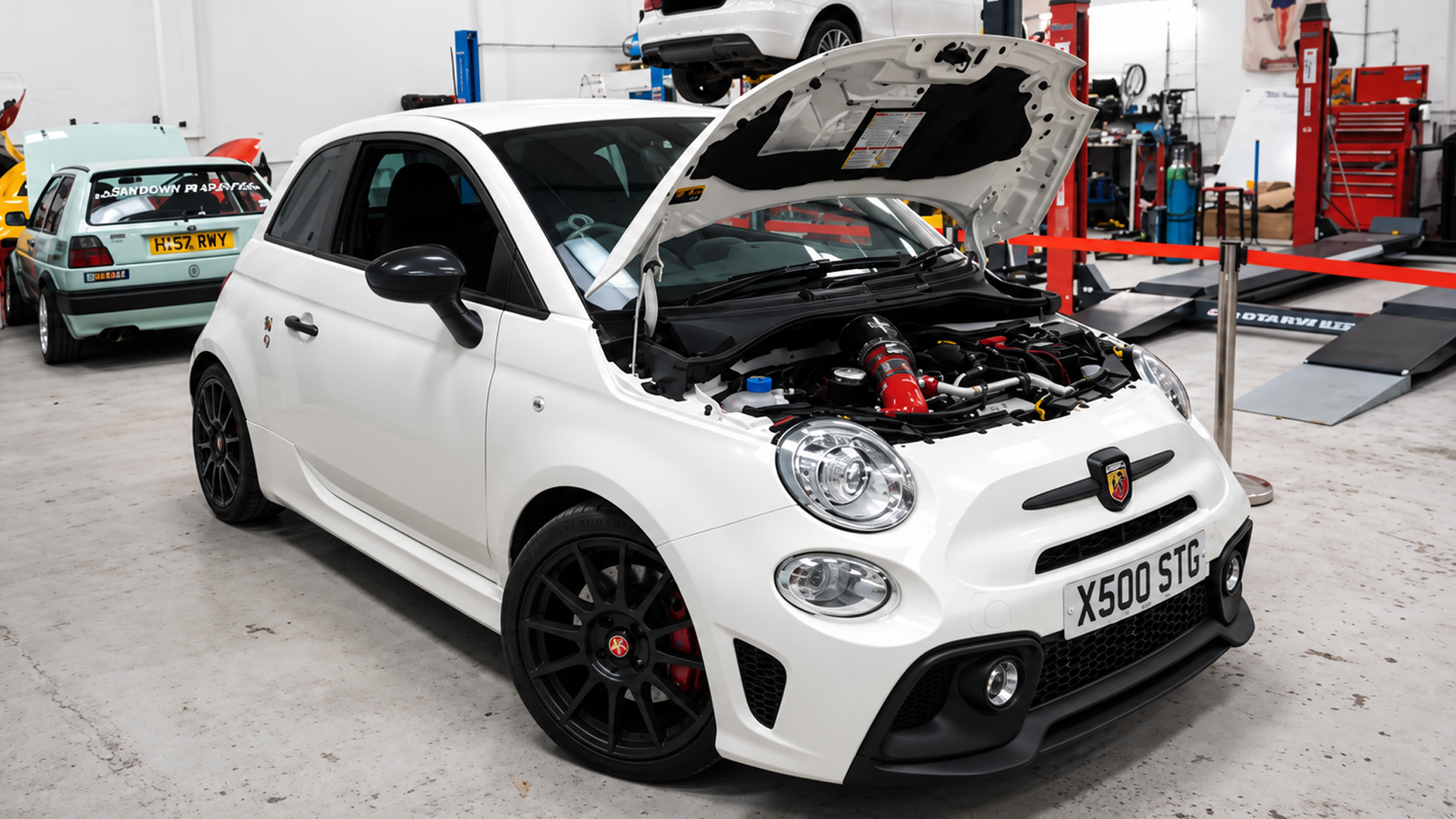Modifying my Abarth 595 into a track weapon