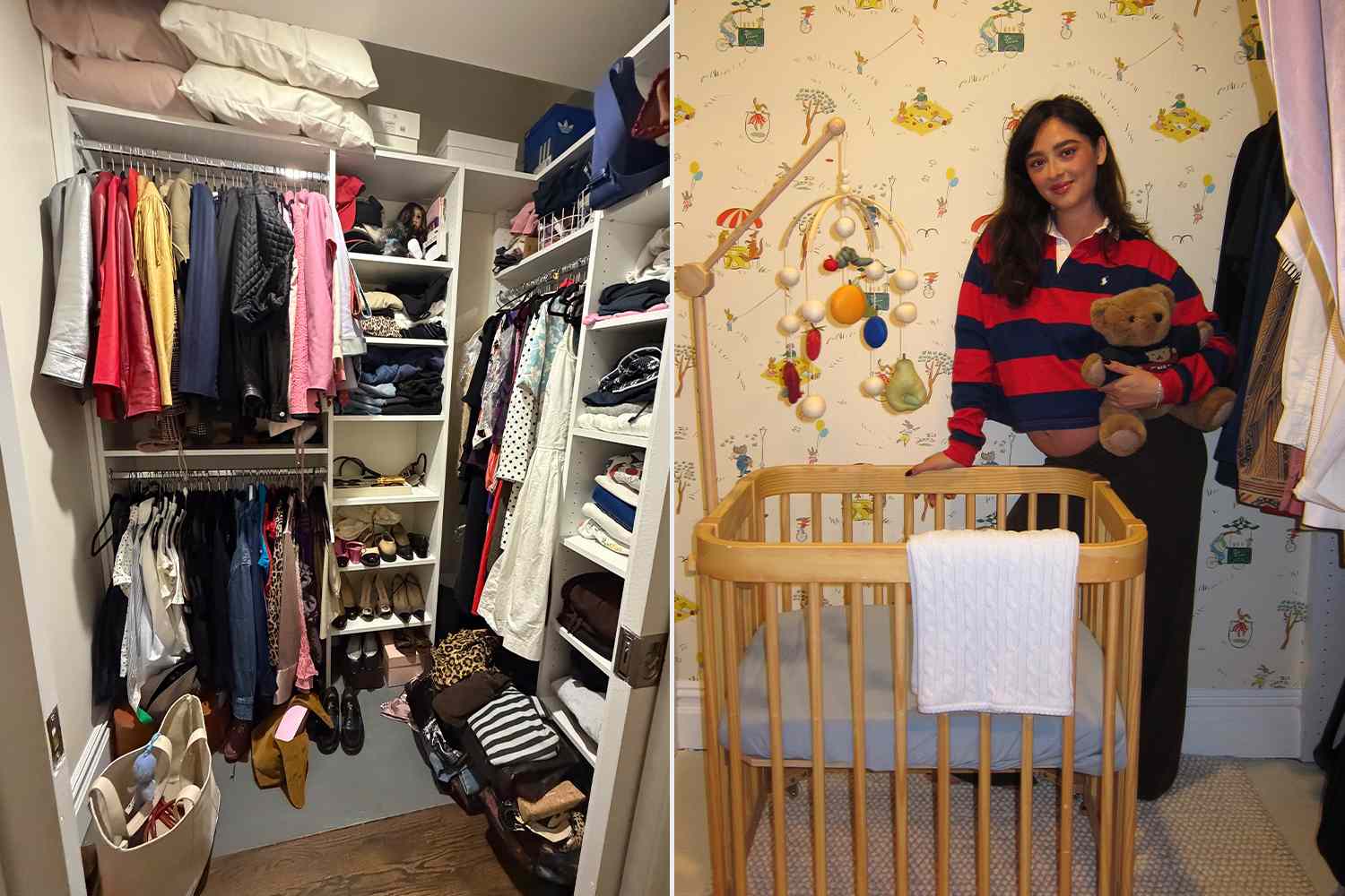 NYC influencer turns her one-bedroom apartment closet into son’s ...