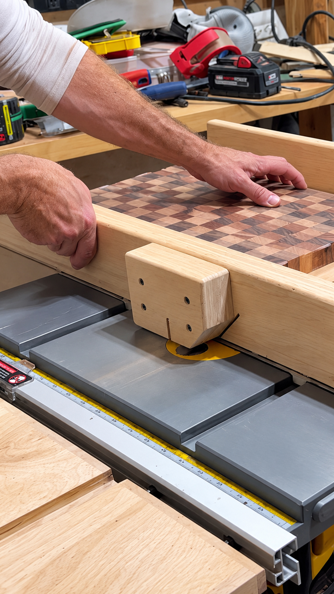 Building a checkered cutting board that stuns