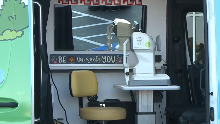 Non-profit unveils first of its kind telehealth vision van in Ohio