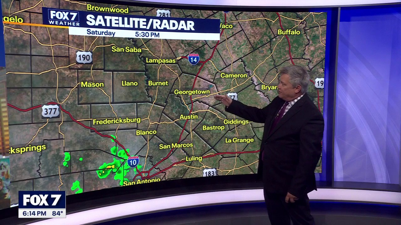 Austin weather: October 24 evening forecast
