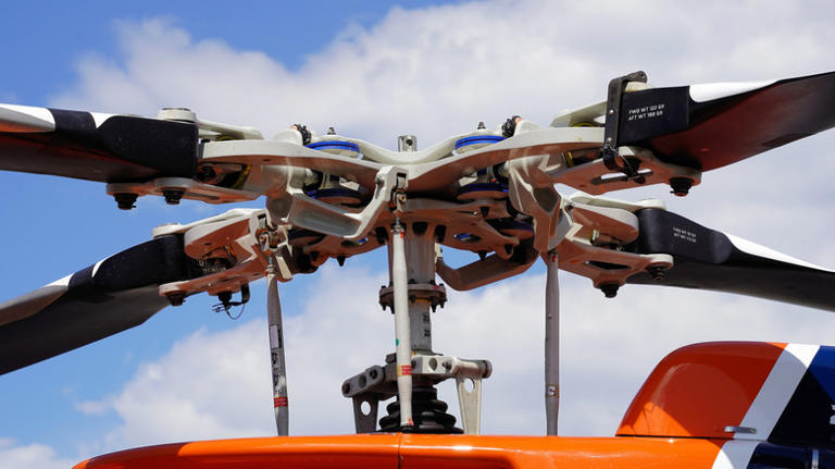 The reason why some helicopter blades are filled with nitrogen
