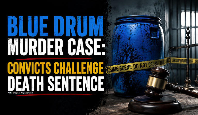 Blue drum murder case: Convicts challenge death sentence