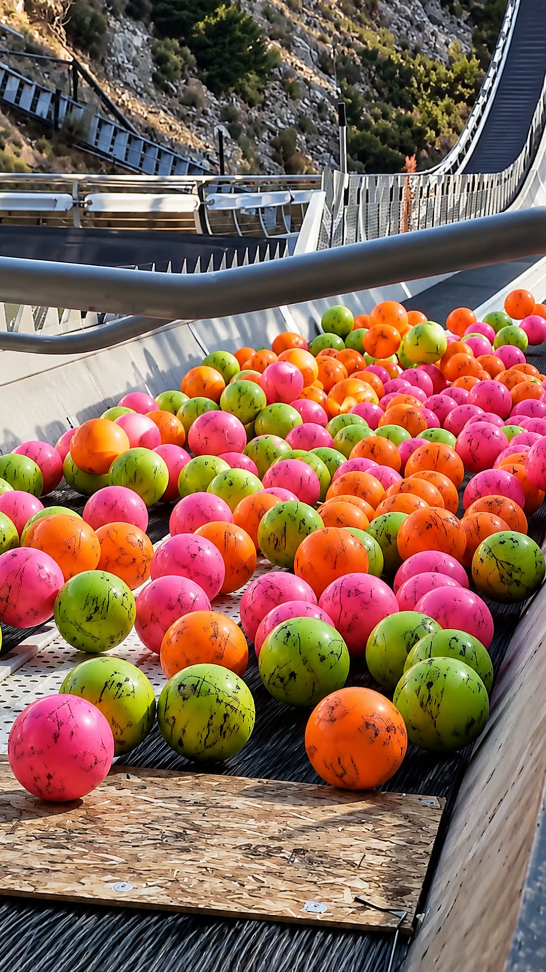 Can one goalie stop 200 soccer balls at once?