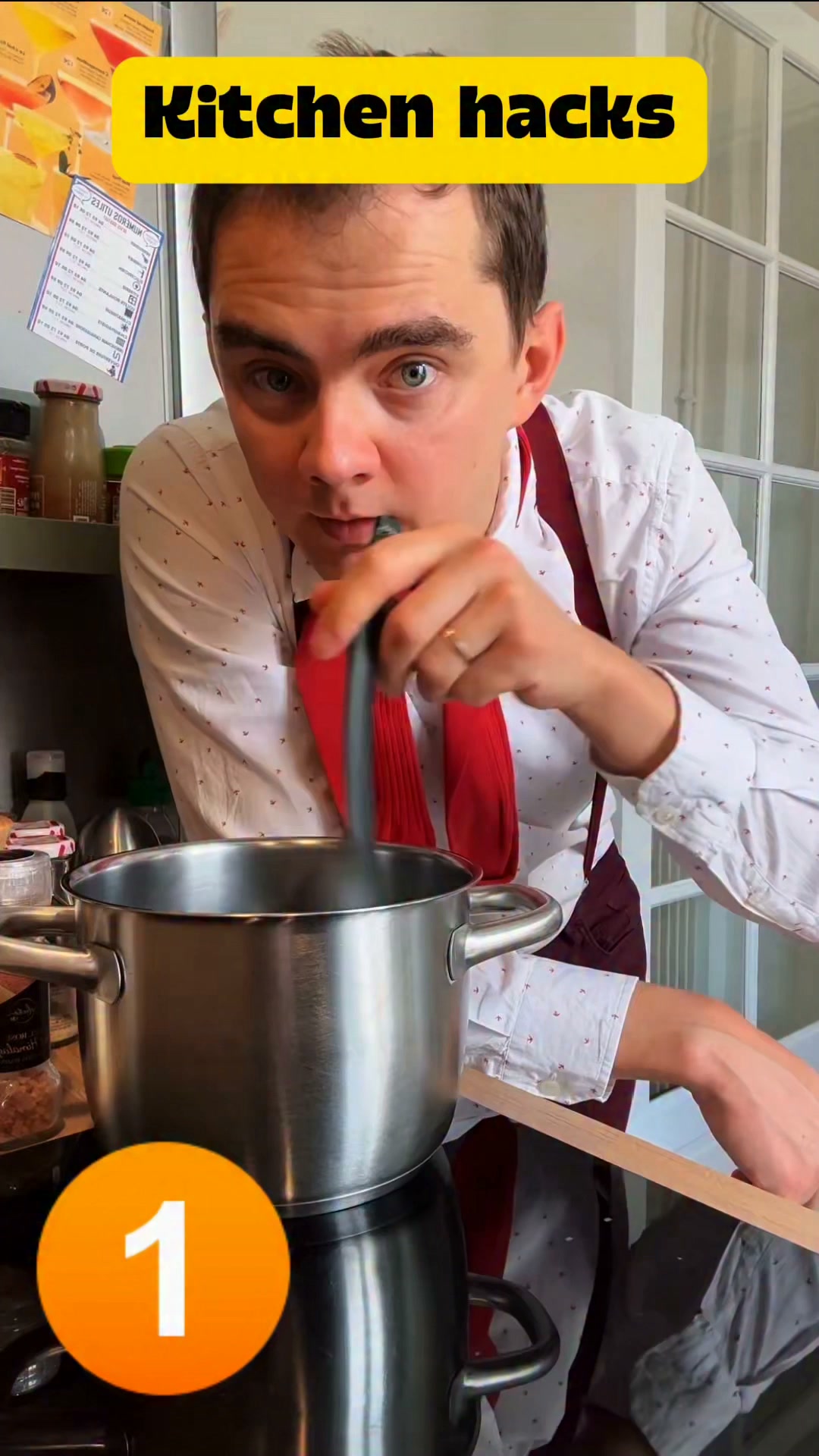 Testing chef hacks to make cooking easier