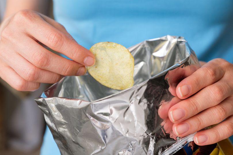 Binman settles debate on where to recycle crisp packets — 3 words