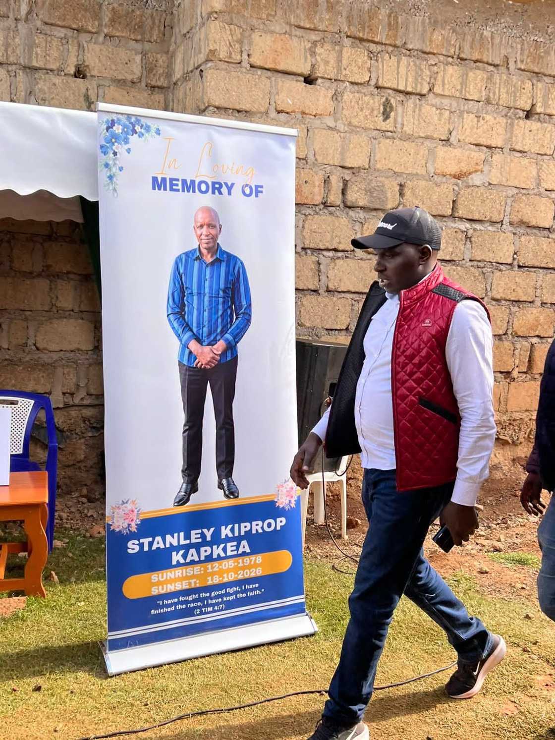 Uasin Gishu deputy governor Evans Kapkea mourns loss of brother