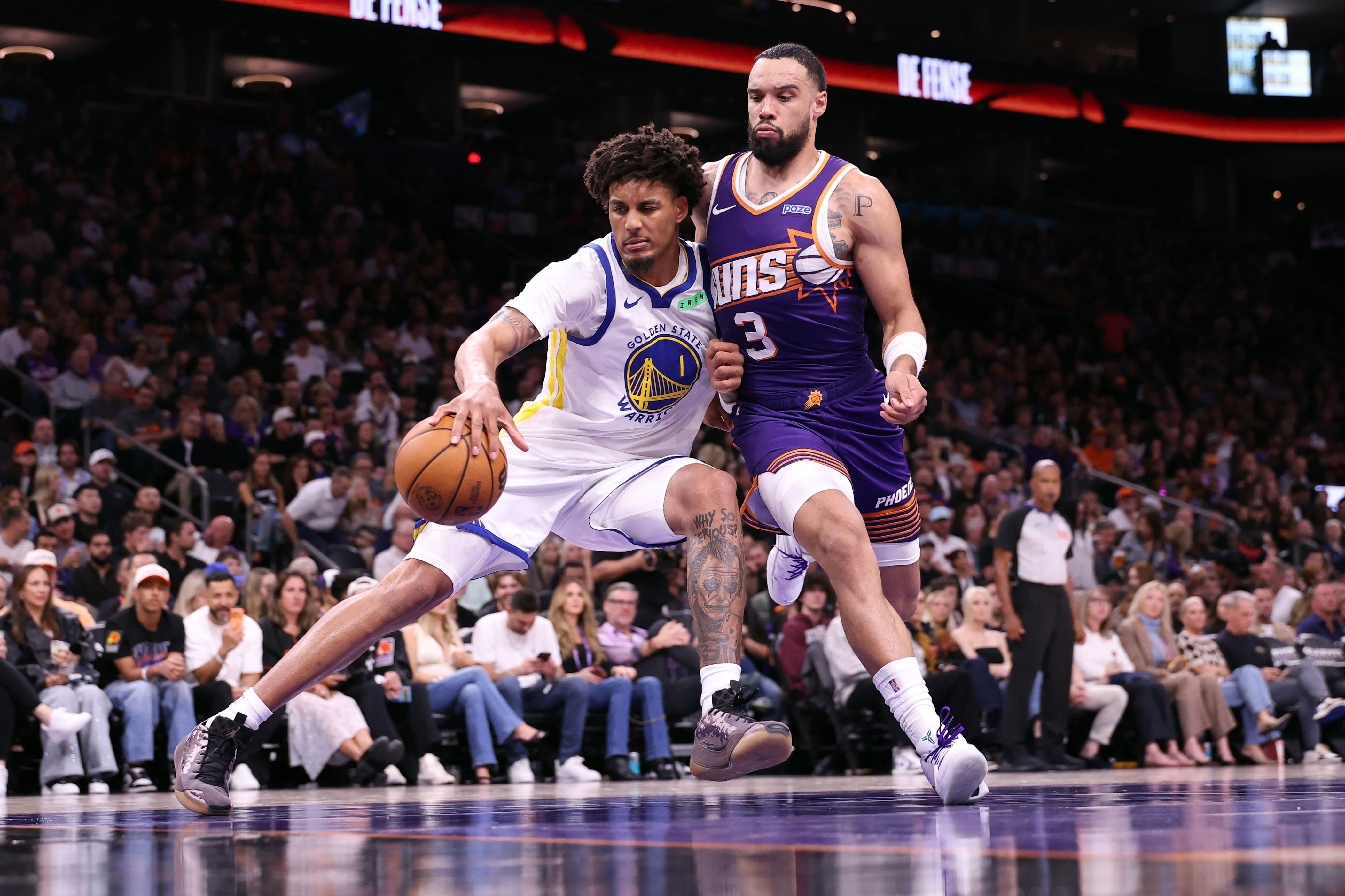 Warriors vs. Suns player grades: Yaxel Lendeborg, De'Anthony Melton, and Charles Bassey show out
