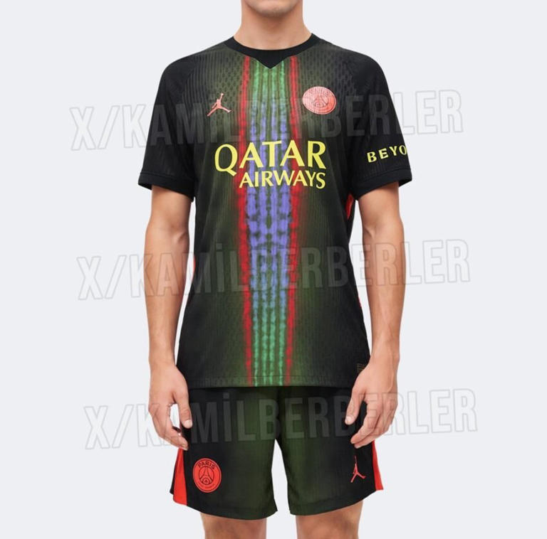 PSG : le nouveau maillot third dévoilé, Jordan ose un design très ...