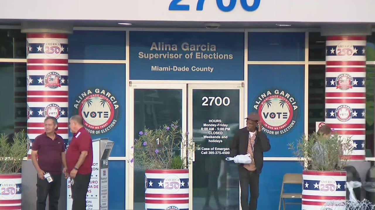 South Florida voters hit polls on first Saturday of early voting