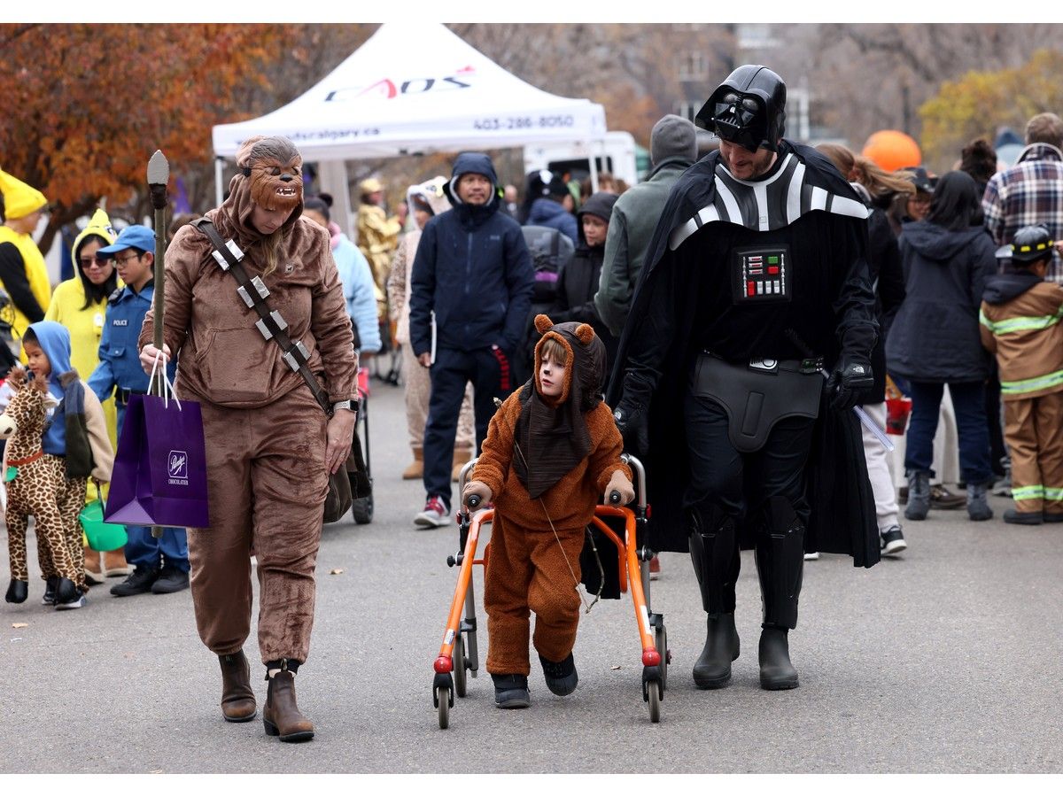 Halloween party for special needs kids brought back from the dead