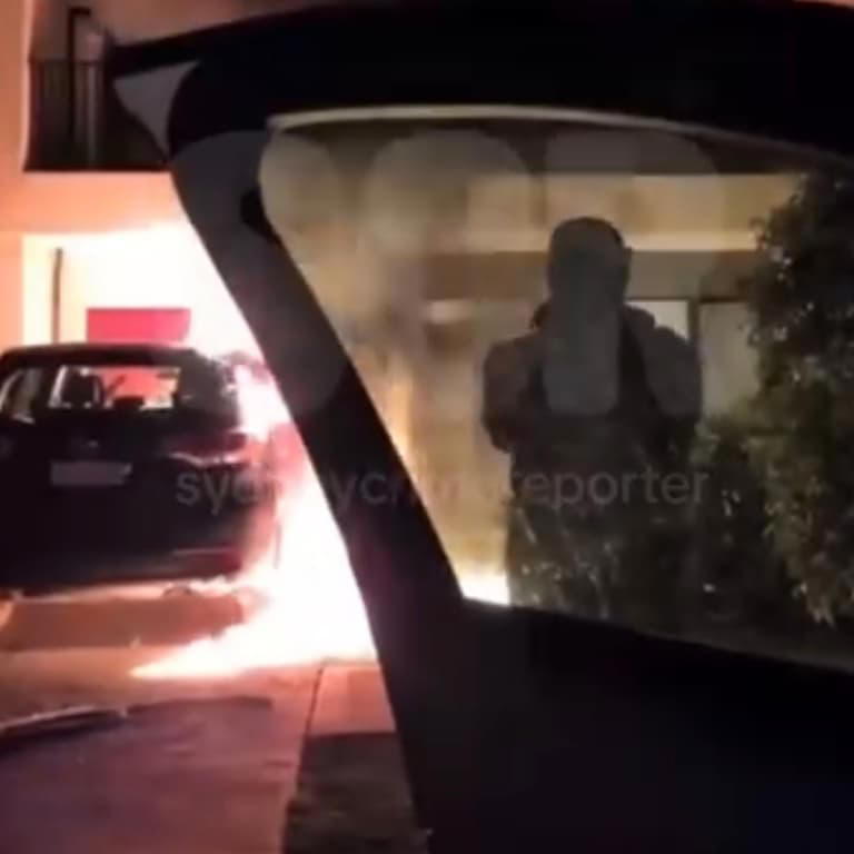 Man's world: Mum, kids escape shooting
