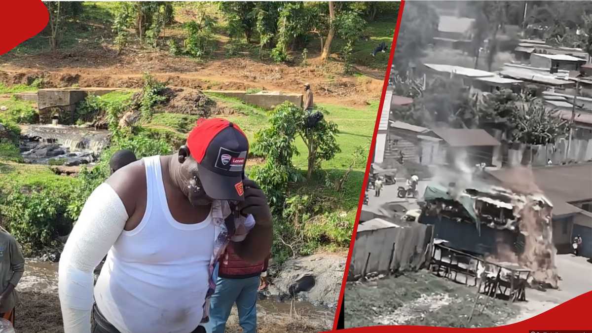 Heroic Meru driver risks his life, drives burning lorry away to protect ...