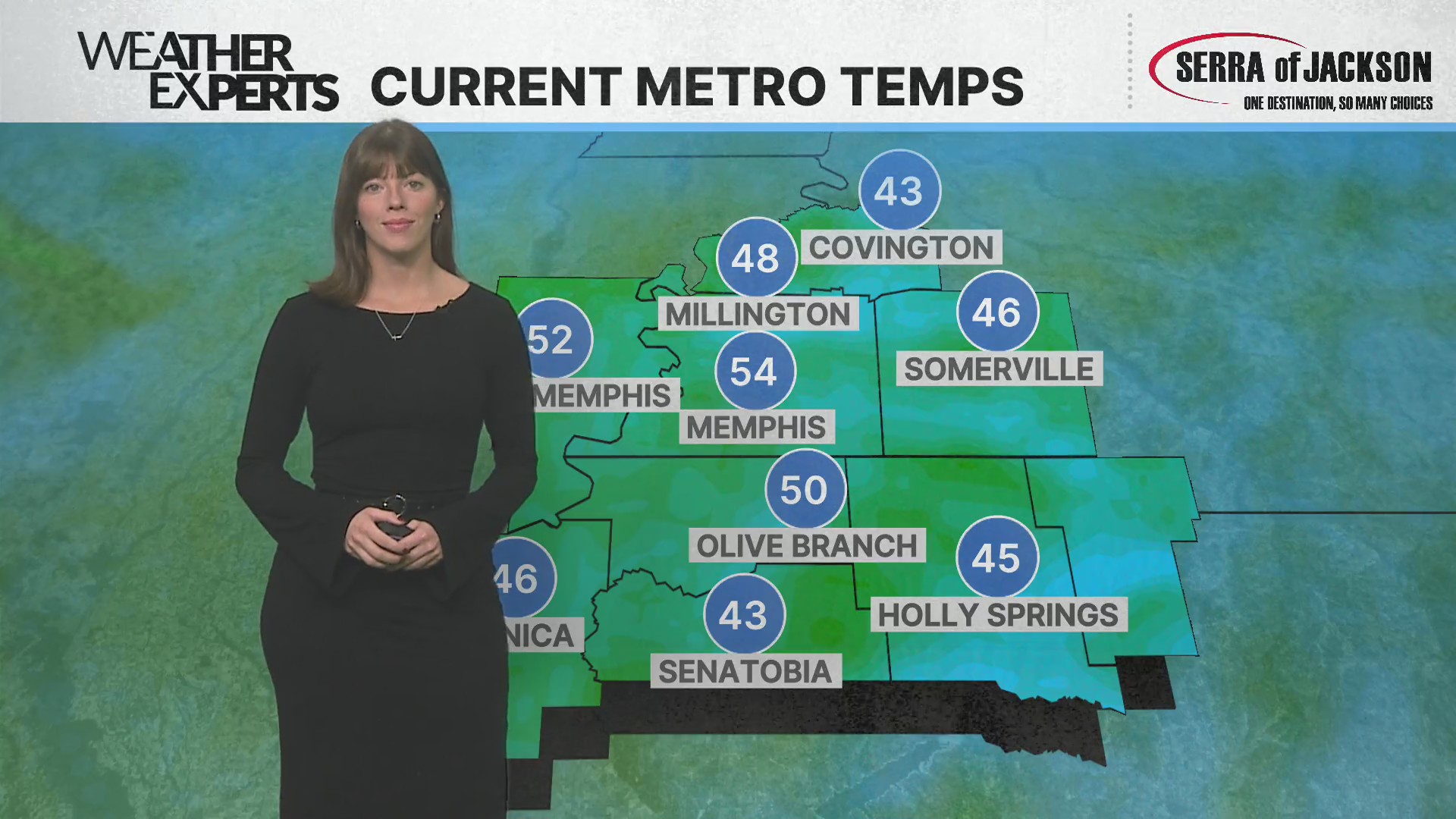 WREG Memphis Weather Daybreak Sunday 10/25/26