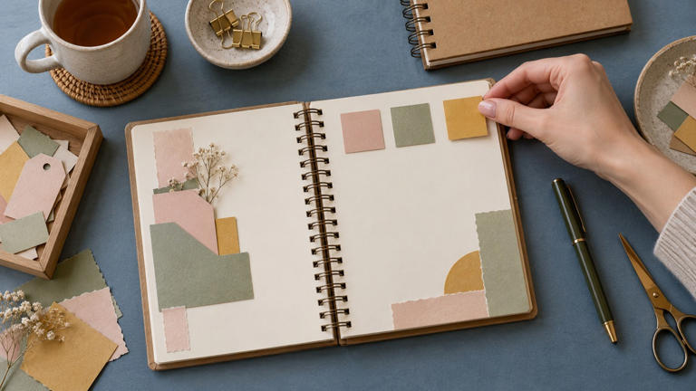 Send a junk journal to friends and see what comes back