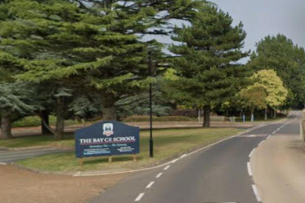 Driver's dramatic police chase through seaside town ends in crash