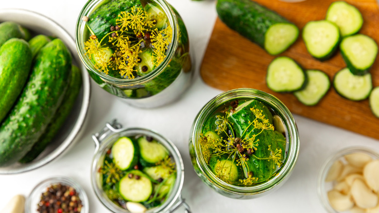 The best cucumber variety to use for quick pickles