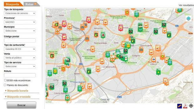 Precio de la gasolina hoy 25 de octubre: localiza las gasolineras más ...