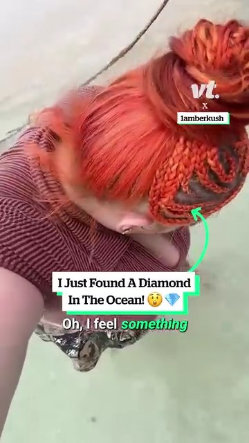 I just found a diamond in the ocean