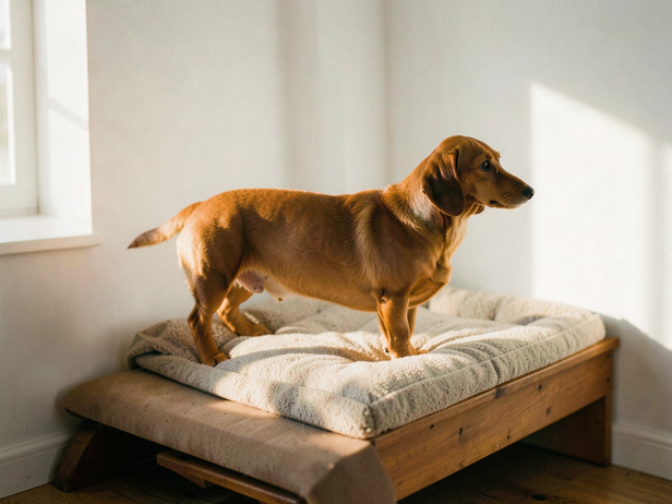 Dachshund's long back: why stairs and jumps are a real risk