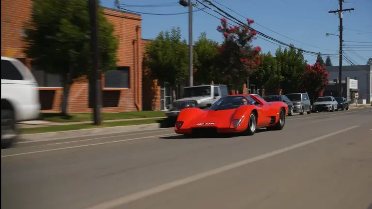 Jay Leno gets behind the wheel of Bruce McLaren's ultra-rare personal ...