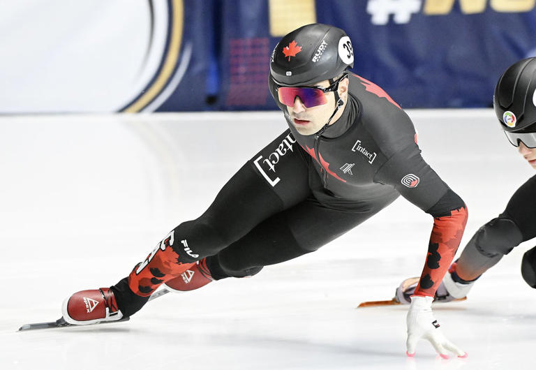 Montreal speedskater Laoun finishes second in World Tour's men's 500 ...