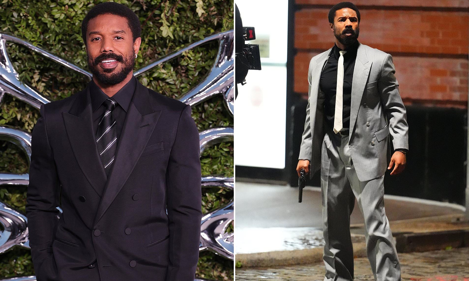 Michael B Jordan film set disturbed by man allegedly wielding a butcher knife