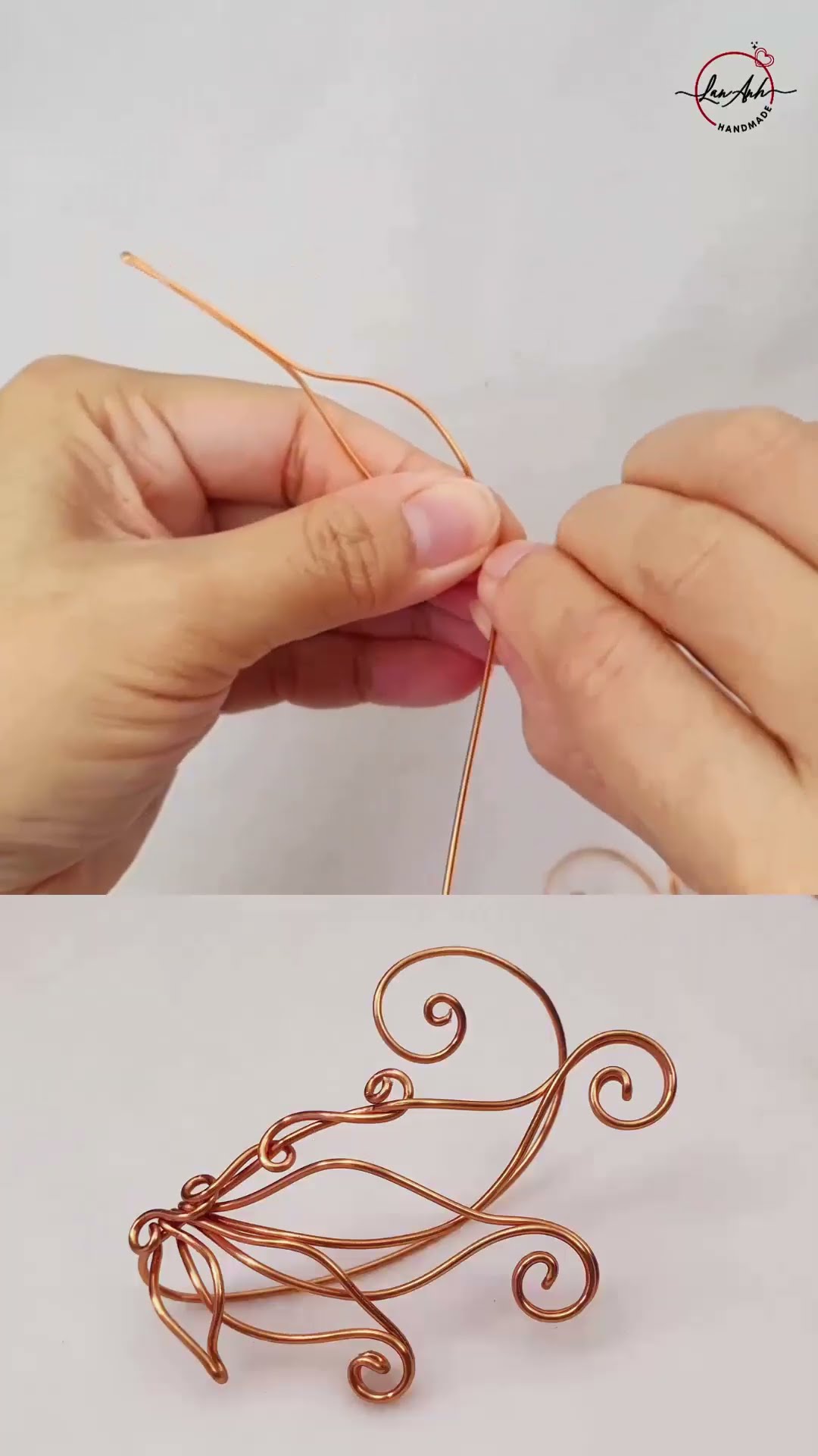 DIY fairy-inspired copper ear cuff: Whimsical wire wrapping tutorial