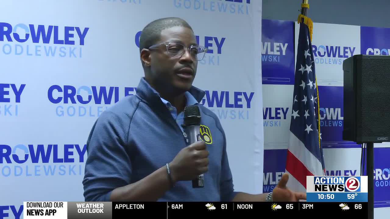 Crowley, Tiffany bring race for Wisconsin governor to Green Bay