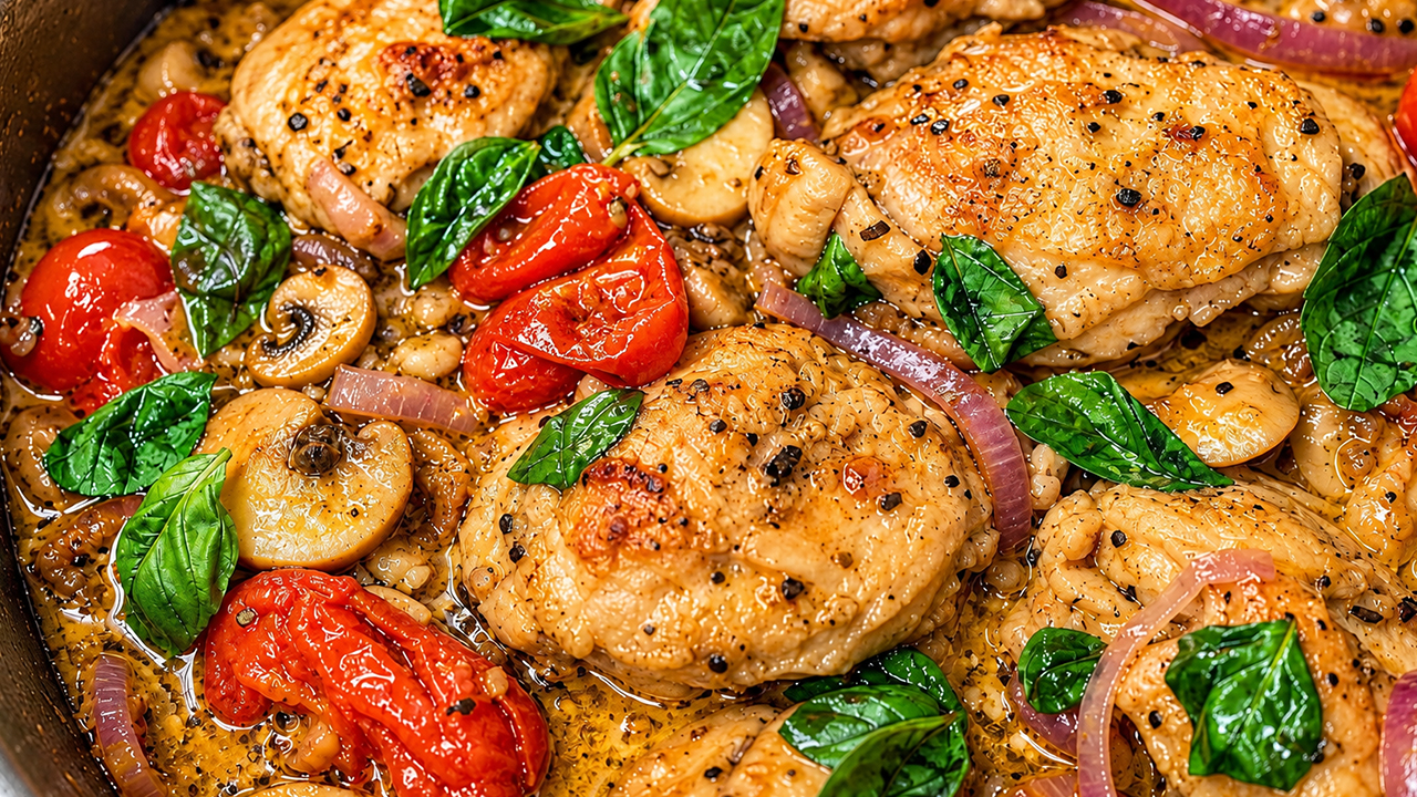 Stop overcrowding the skillet for chicken thighs