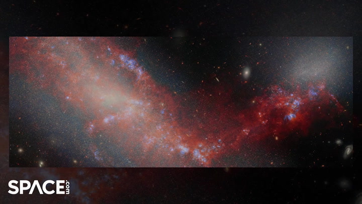 James Webb Space Telescope captures amazing view of two dwarf galaxies