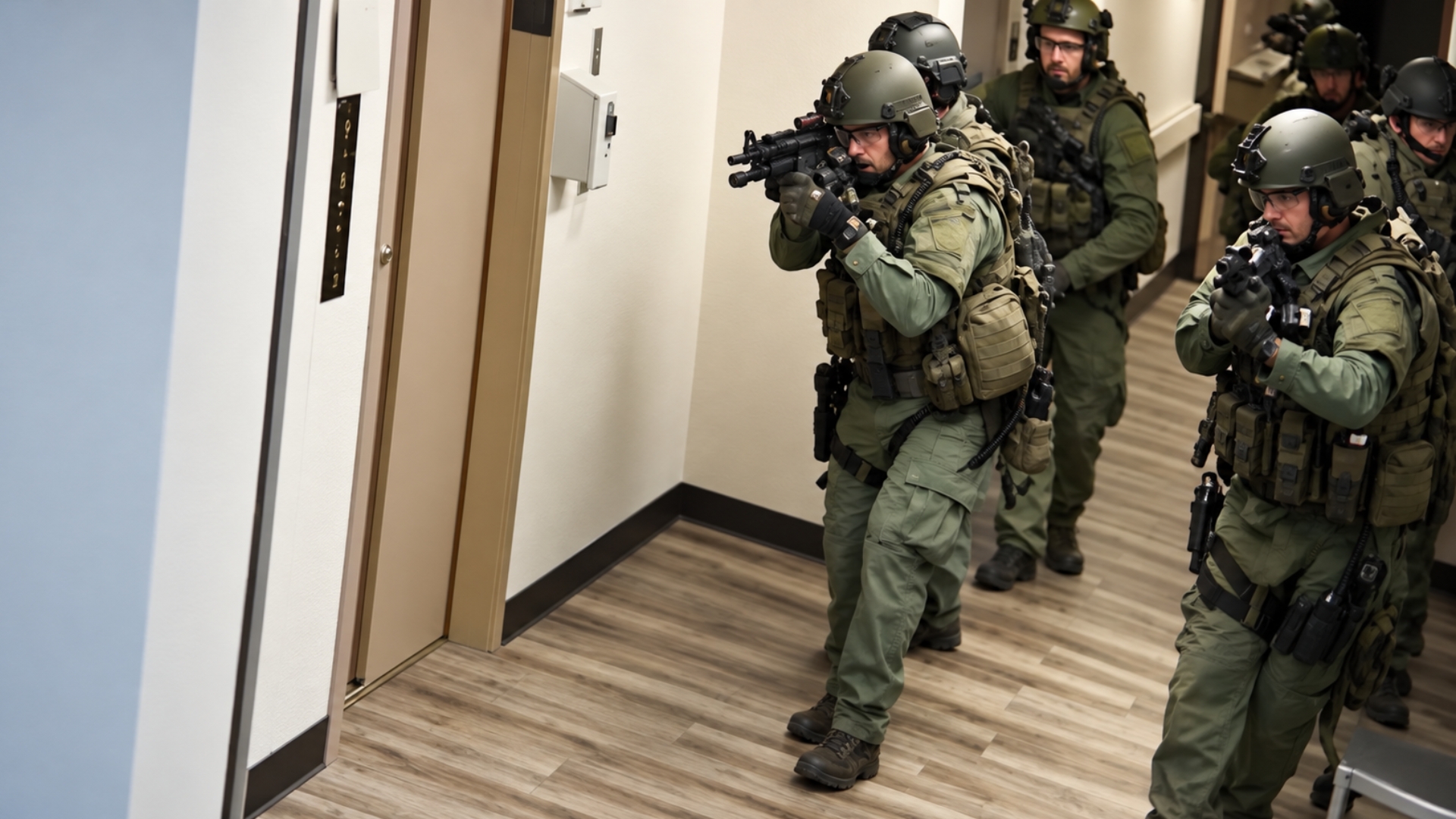 SWAT deployed snipers and drones during an 8-hour apartment standoff