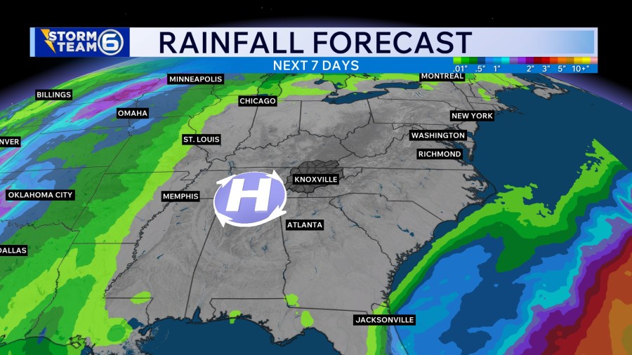 Knoxville weather: Chilly mornings and pleasant afternoons continue