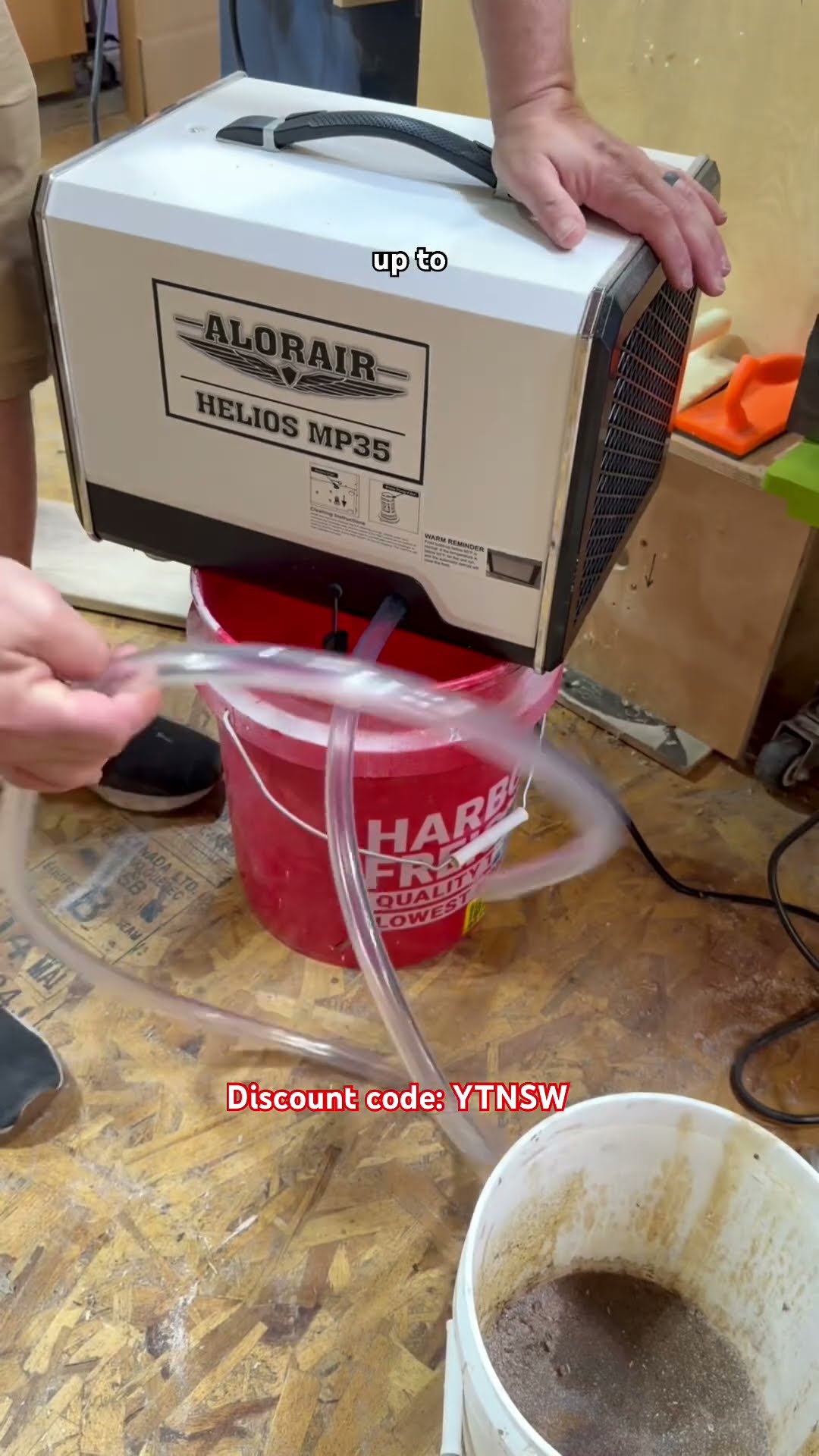 Alorair Helios dehumidifier to keep my cast iron tools safe #workshop # ...