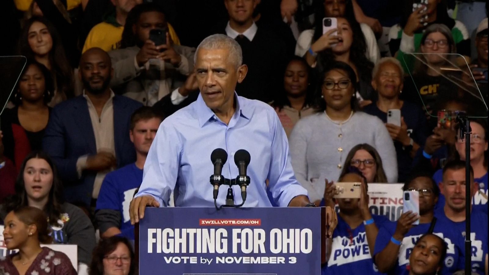 'Chaos, cruelty, corruption': Obama attacks Trump's record