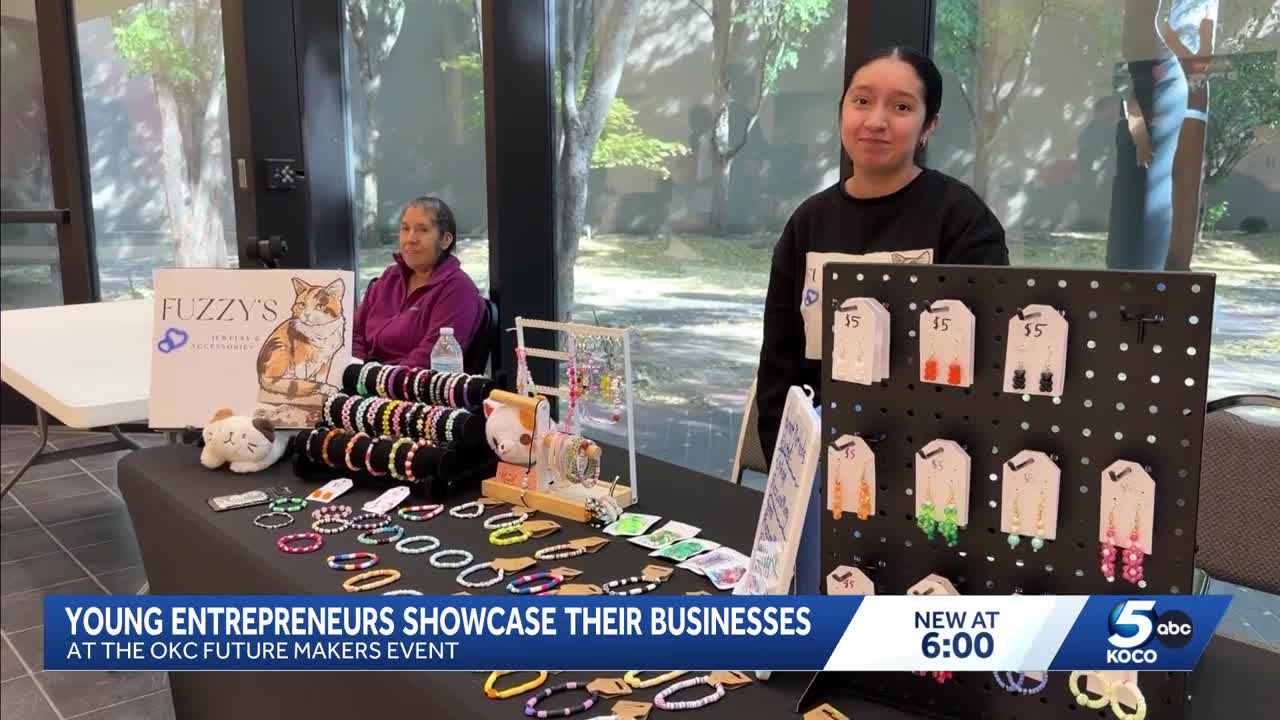 Young entrepreneurs showcase businesses at Future Makers Youth Market ...