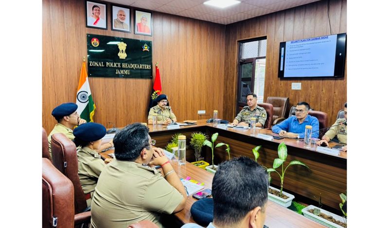 IGP Jammu chairs security review meeting