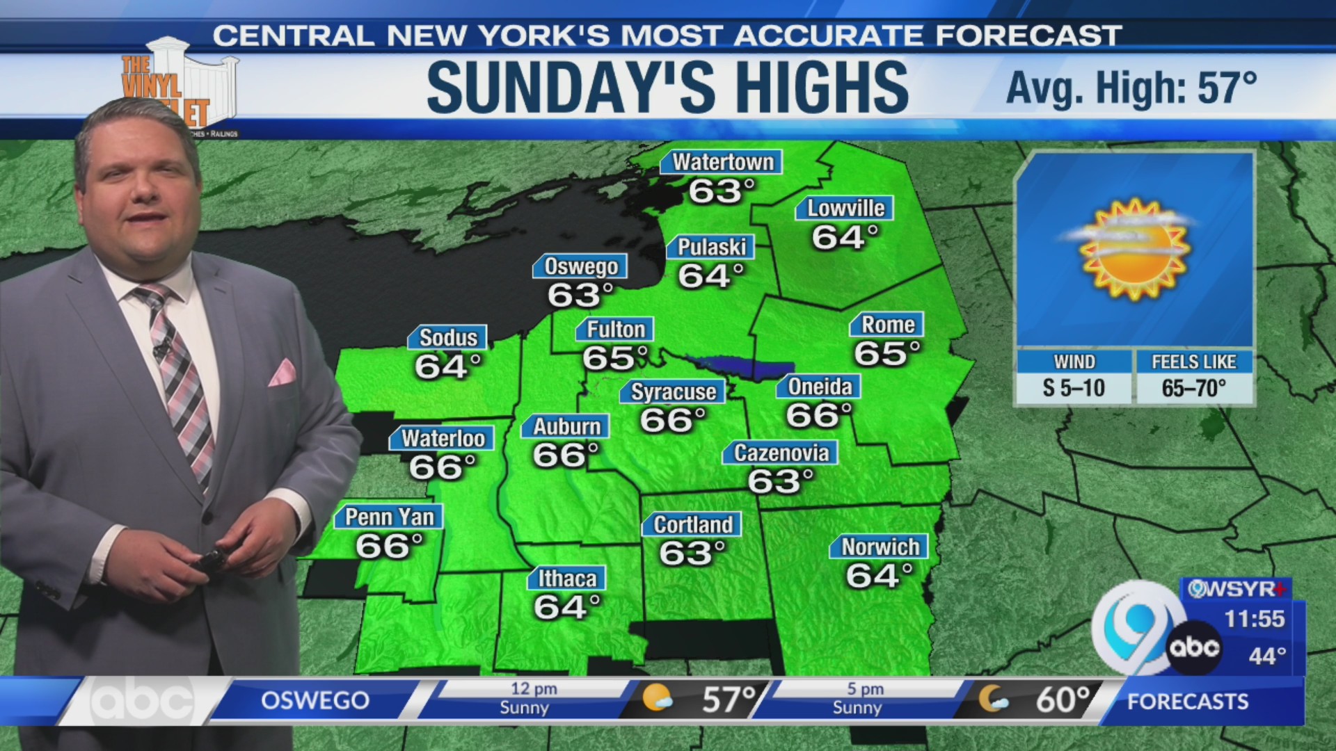 Storm Team forecast: Saturday evening 10-24-26