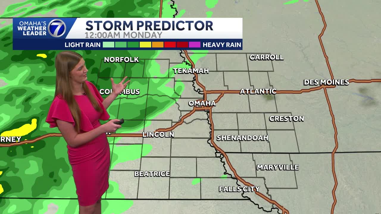 Omaha forecast brings multiple rain chances next week