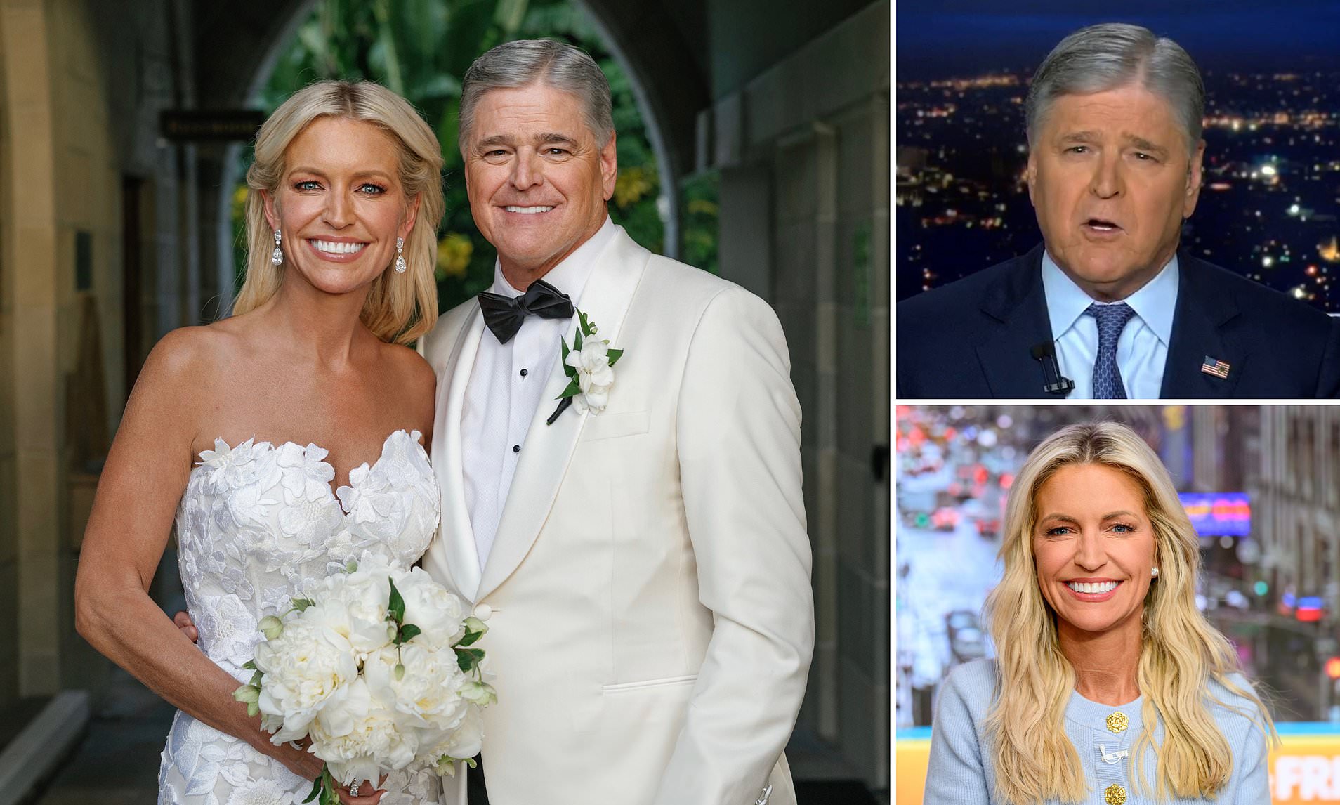 They do! Fox hosts Sean Hannity and Ainsley Earhardt marry in front of ...