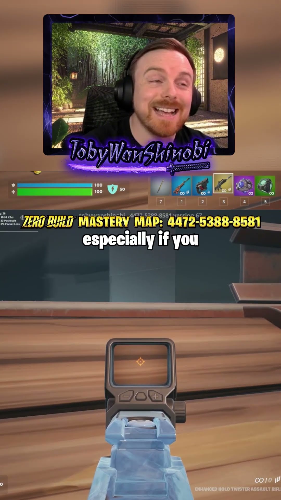 Mastering the head glitch in Fortnite #fortnite #fortniteclips # ...