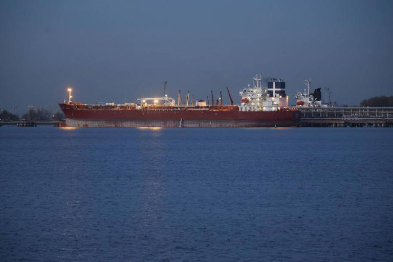 RAF responds to sanctioned oil tanker reportedly in distress off NI coast