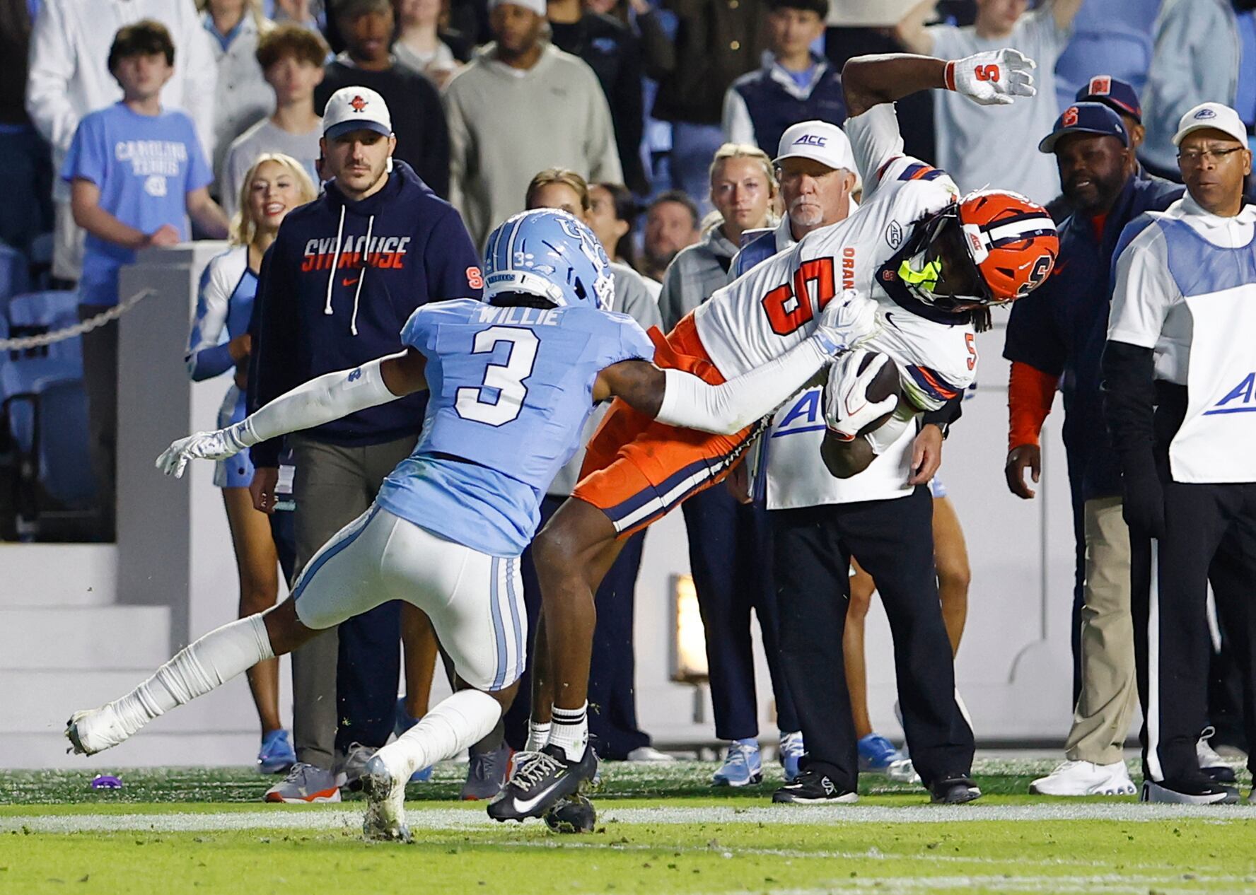 Syracuse football grinds out gutsy win over UNC in overtime to snap ACC ...