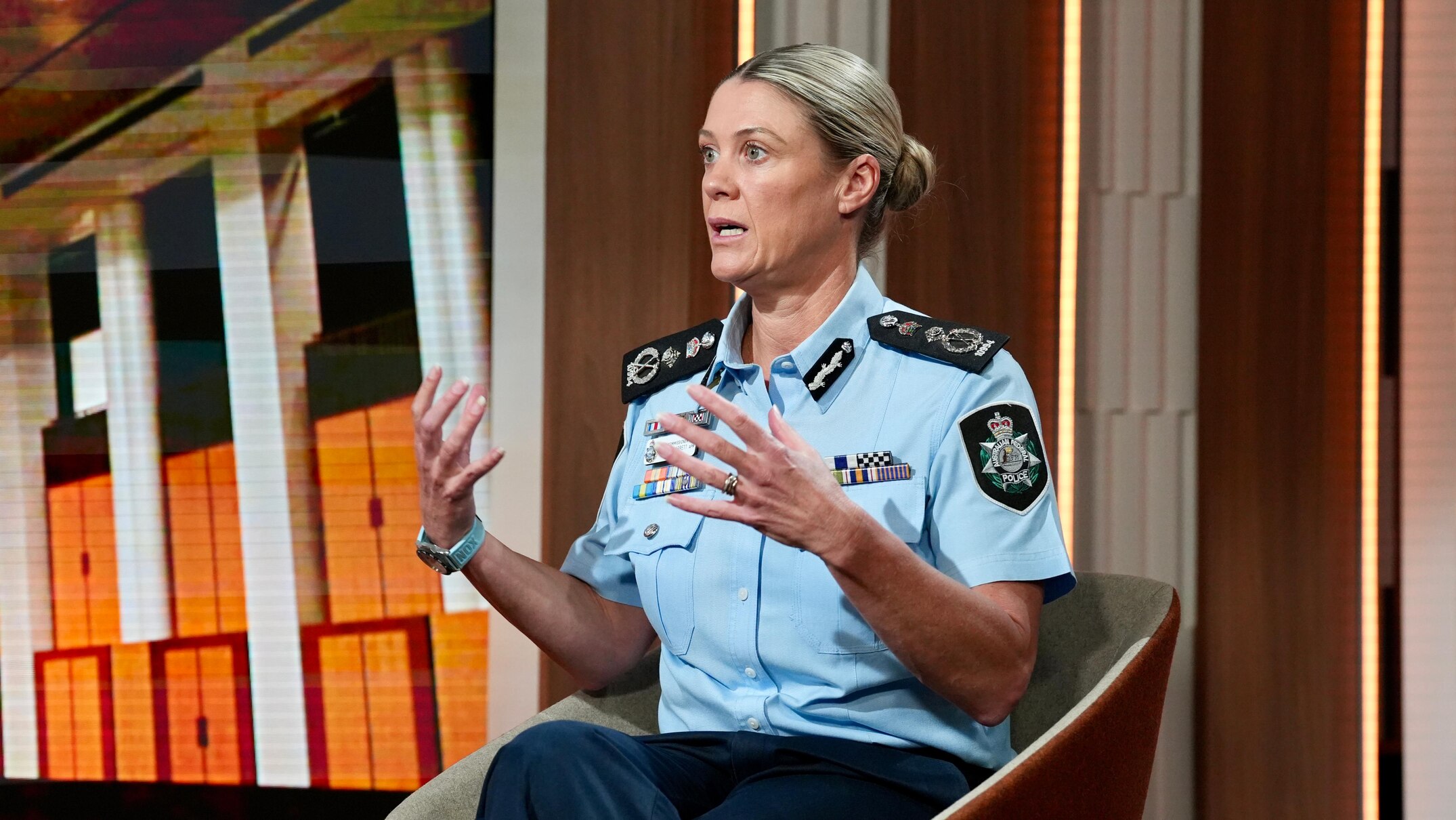 AFP chief Krissy Barrett warns political discourse is driving threats ...