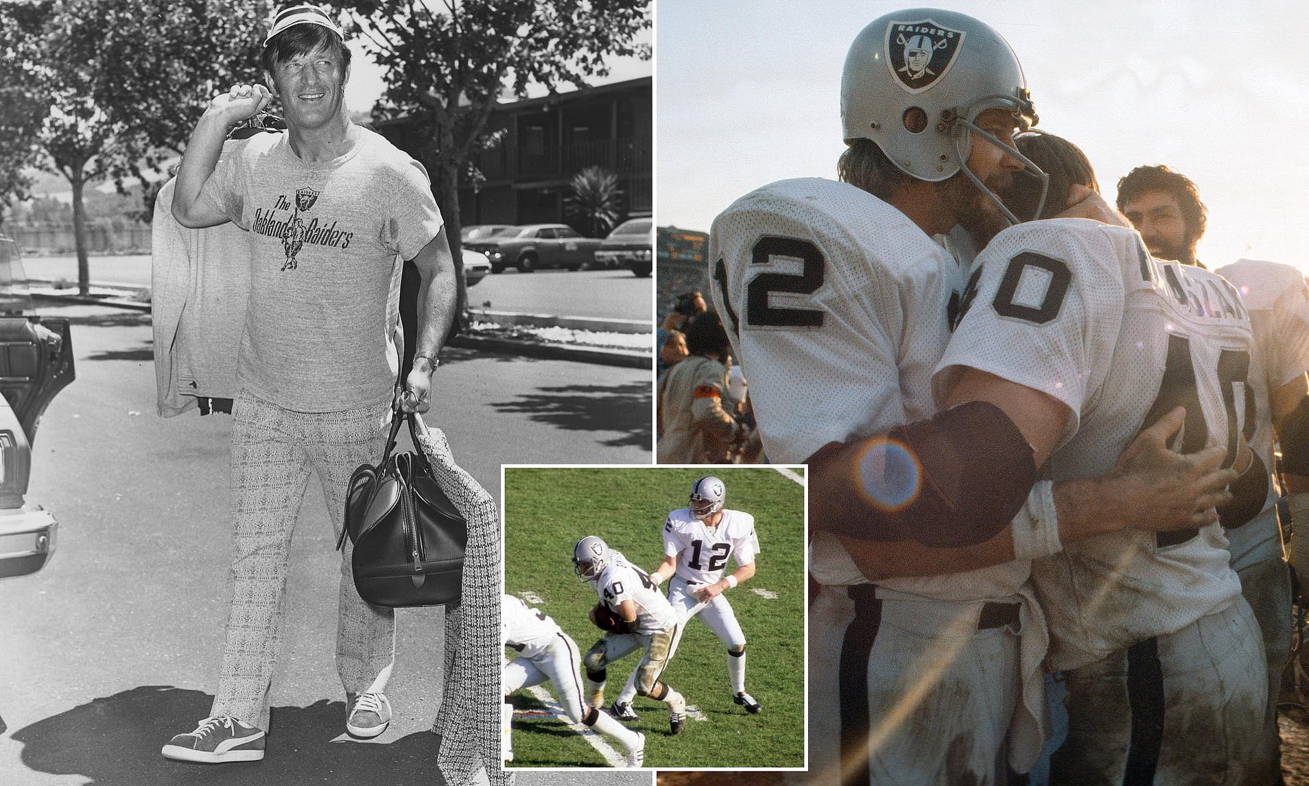 Raider Nation bids farewell to Super Bowl champion Pete Banaszak as the ...