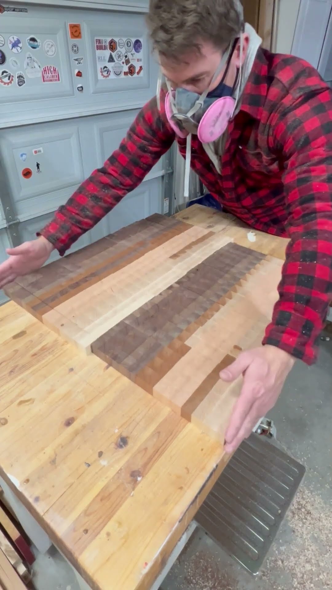 Crafting an ombré cutting board