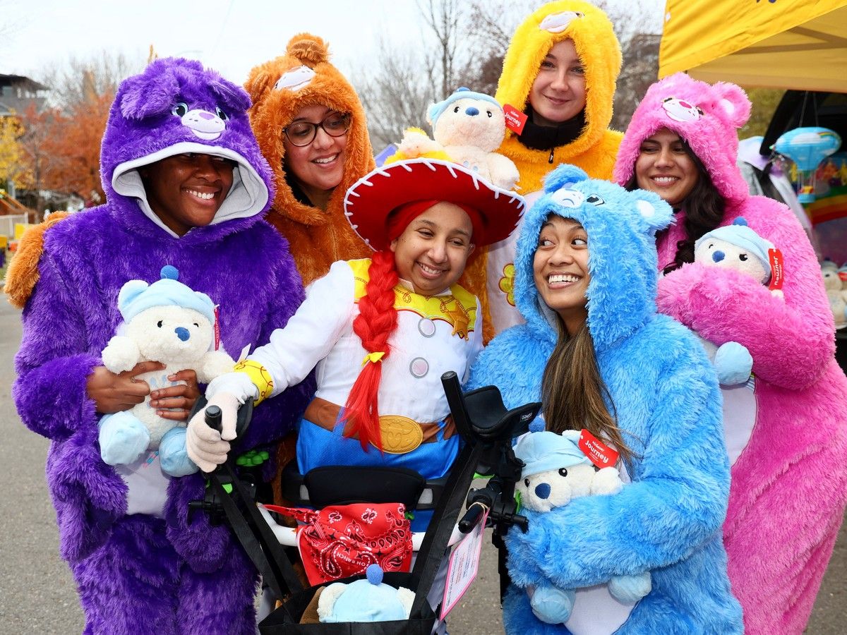 Halloween party for special needs kids brought back from the dead
