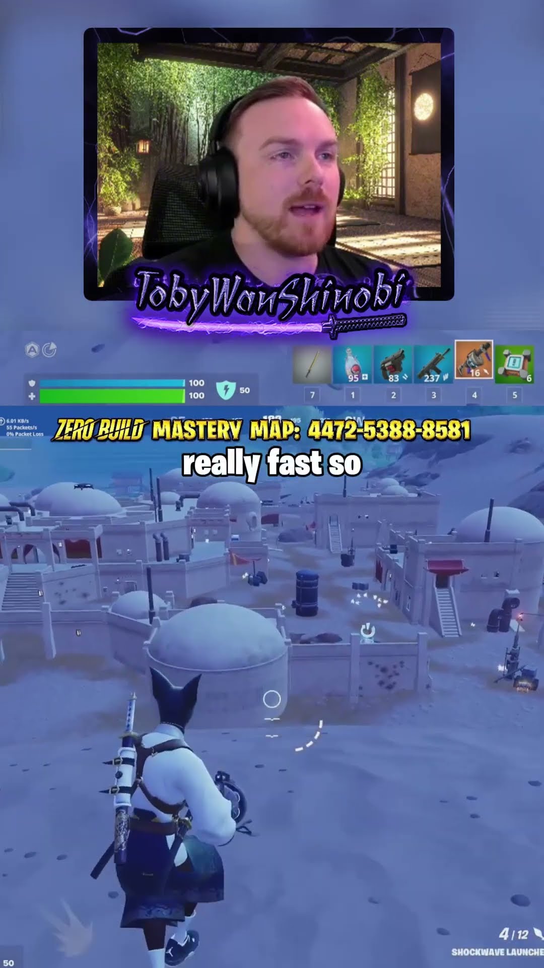 Don't carry 2 shock launchers... here's why! #fortnite #fortniteclips # ...